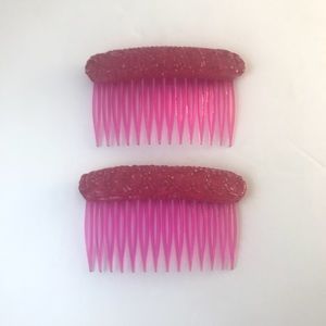 Vintage hair combs